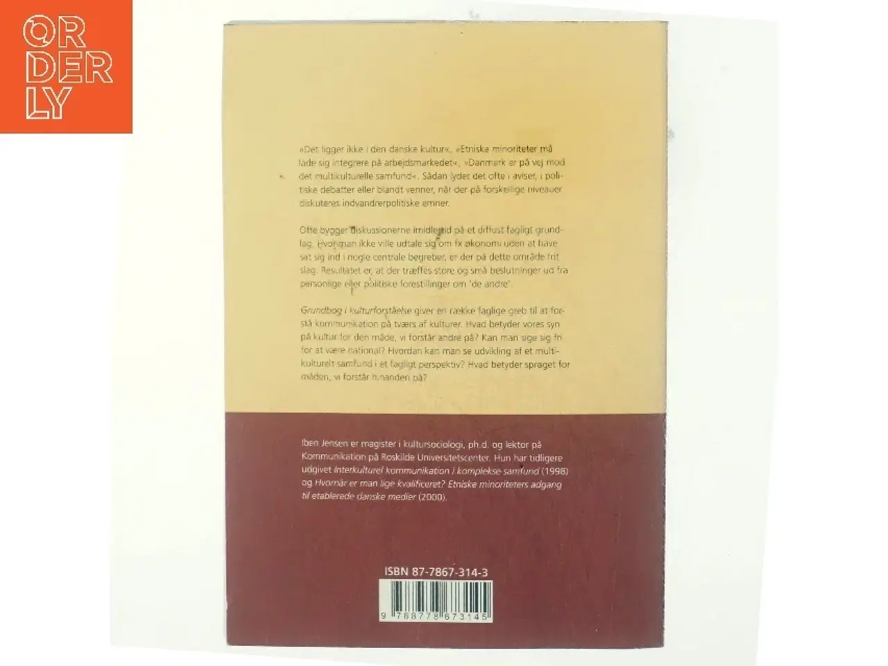 Billede 3 - Grundbog i kulturforståelse af Iben Jensen (f. 1961) (Bog)