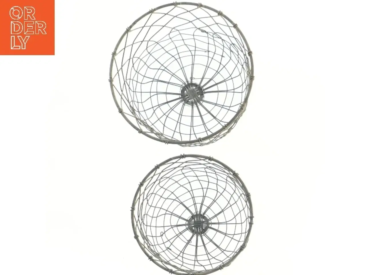 Billede 2 - Trådkurve sæt (str. Ø 19 og 16 cm)