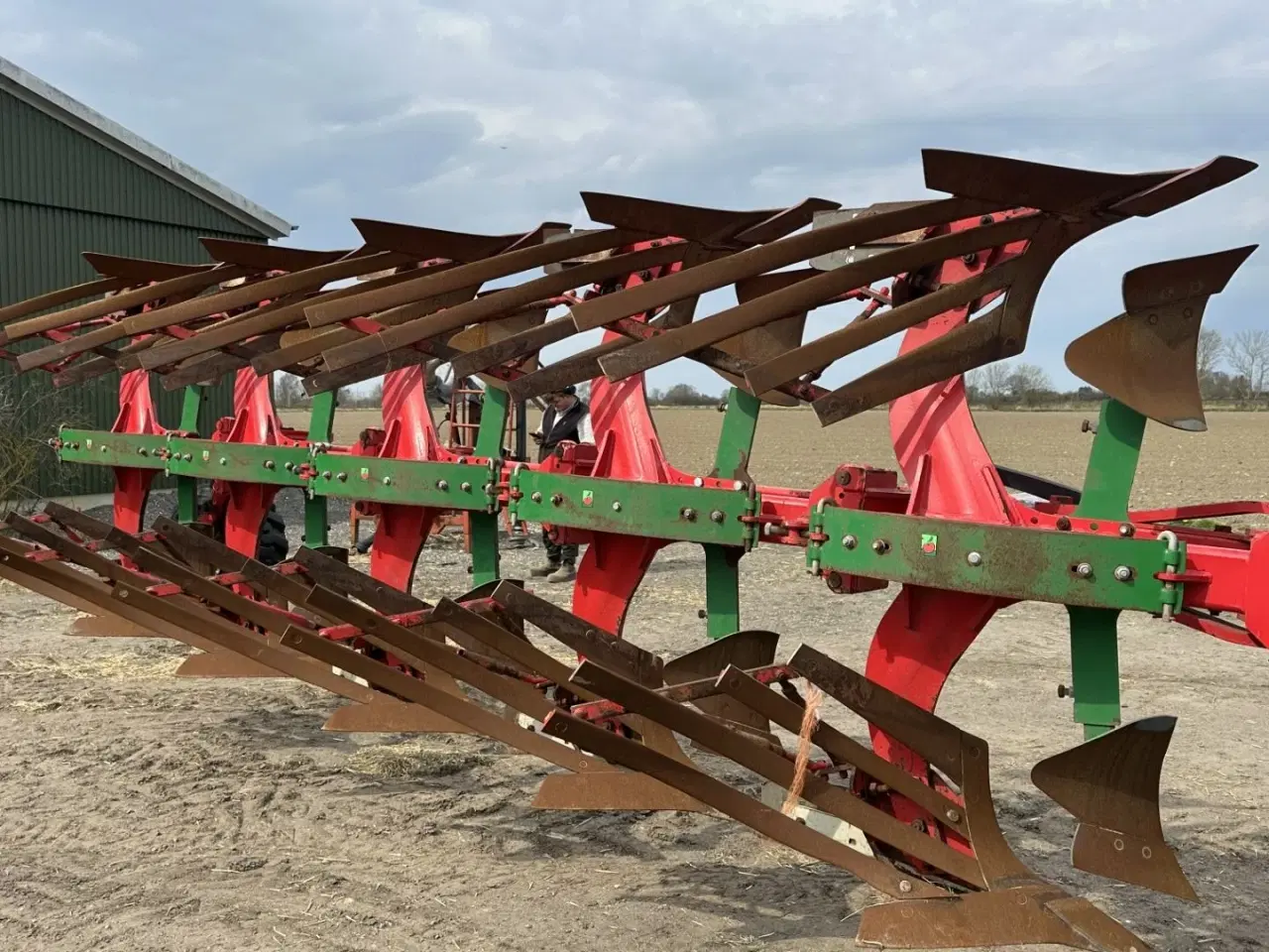 Billede 3 - Unia 5 furet vario plov. Velholdt plov