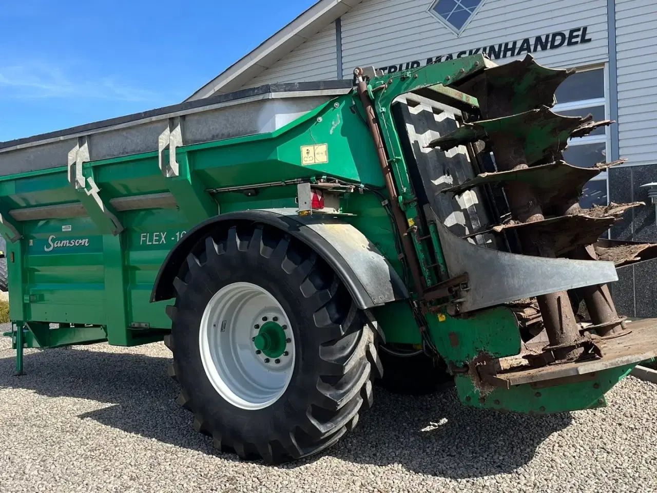 Billede 8 - Samson FLEX 16 Med overbygning, bagklap og de høje 620/75R34 hjul