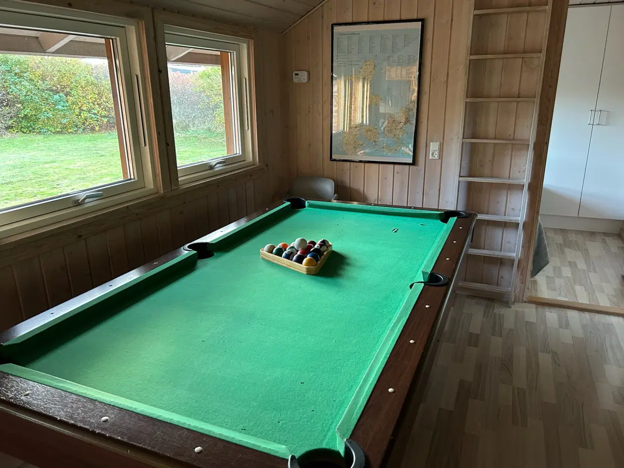 Billede 3 - Billardbord 7 fod – inkl. kugler, kridt og 2 kø