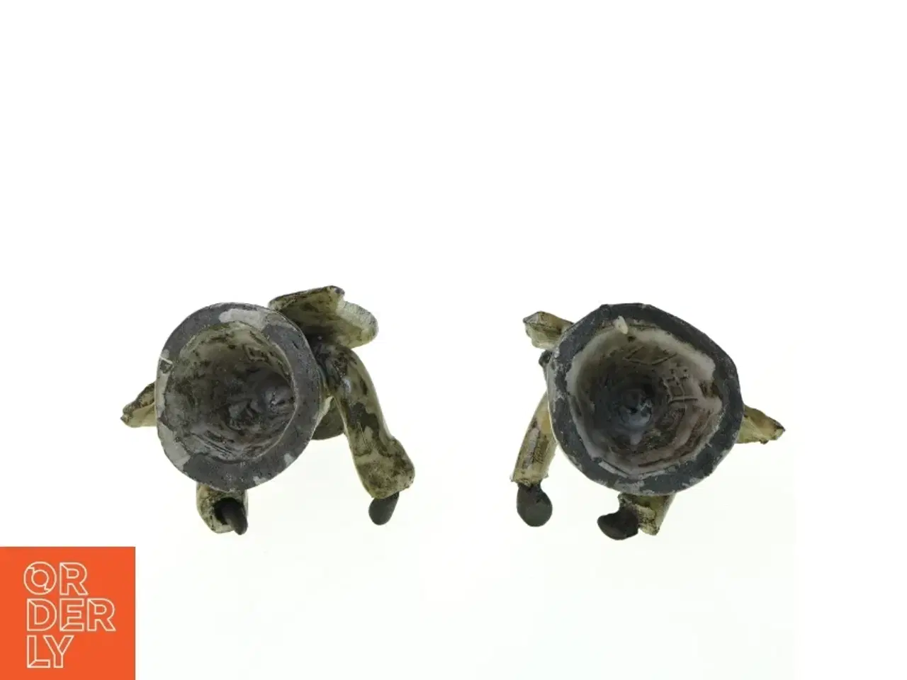 Billede 2 - Figurer af keramik engle (str. 9 x 6 cm)