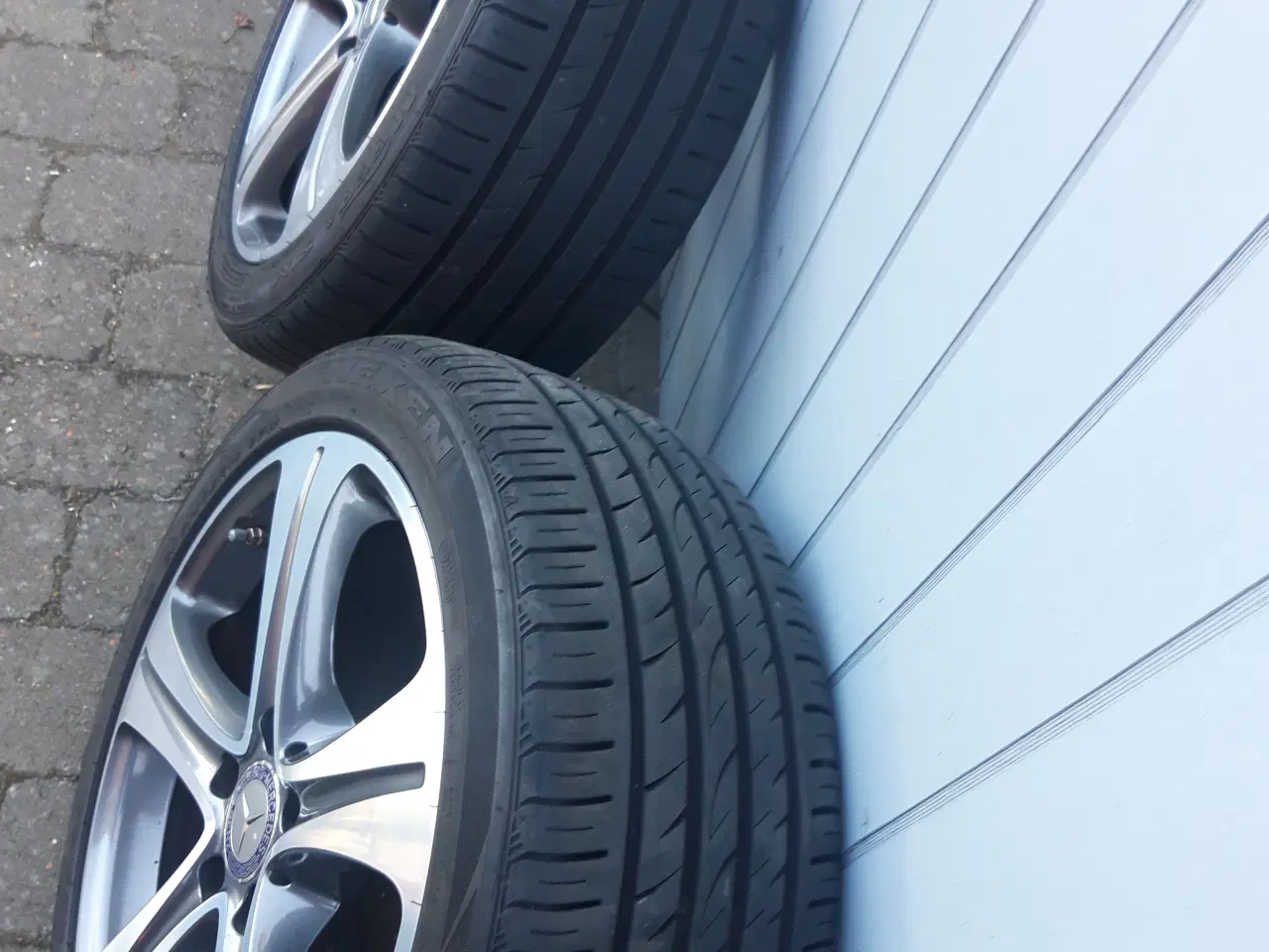 Billede 5 - 18" Mercedes E alufælge med gode dæk