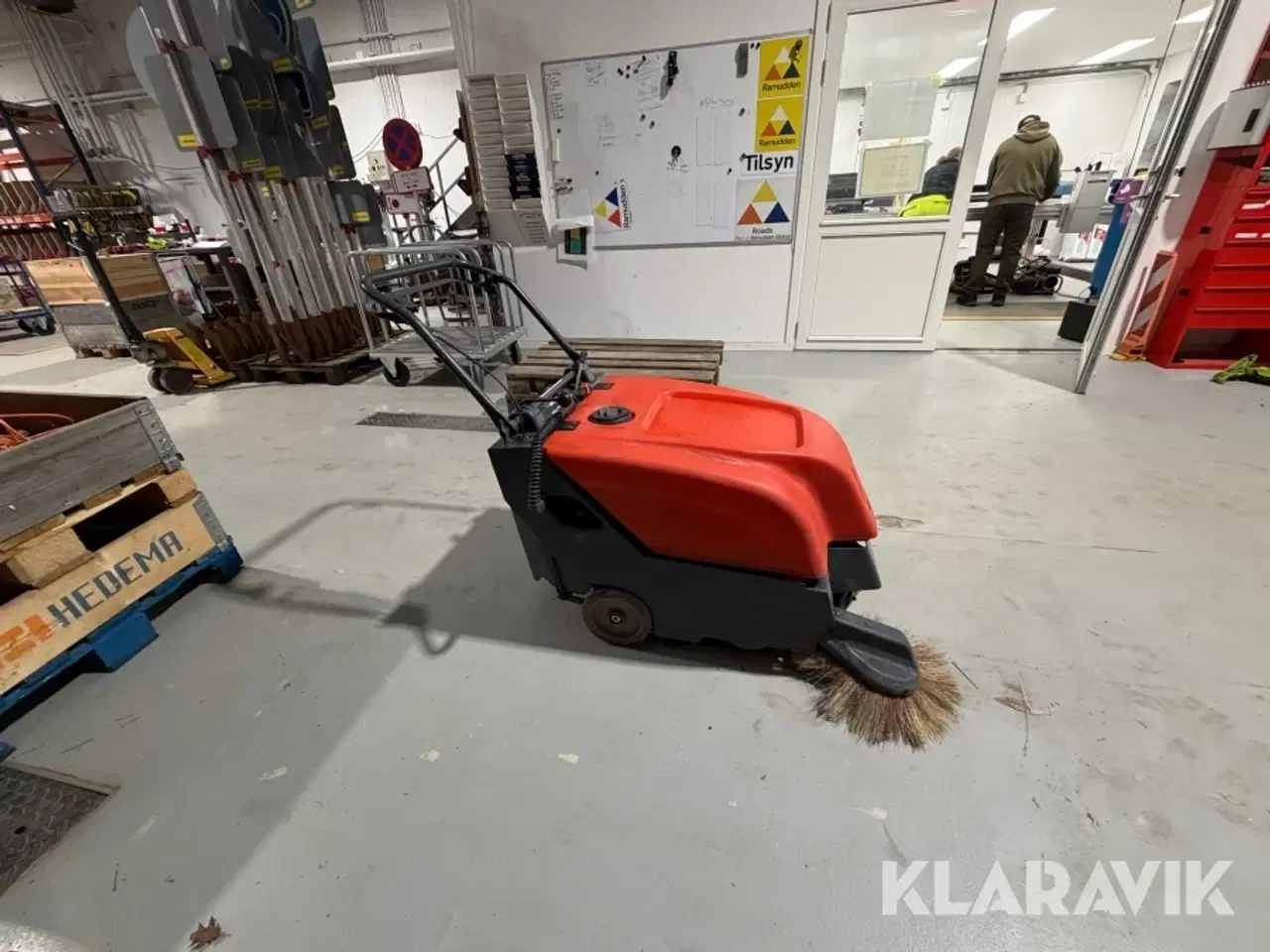 Billede 9 - Fejemaskine Hako Hamster 650 Batteridrevet