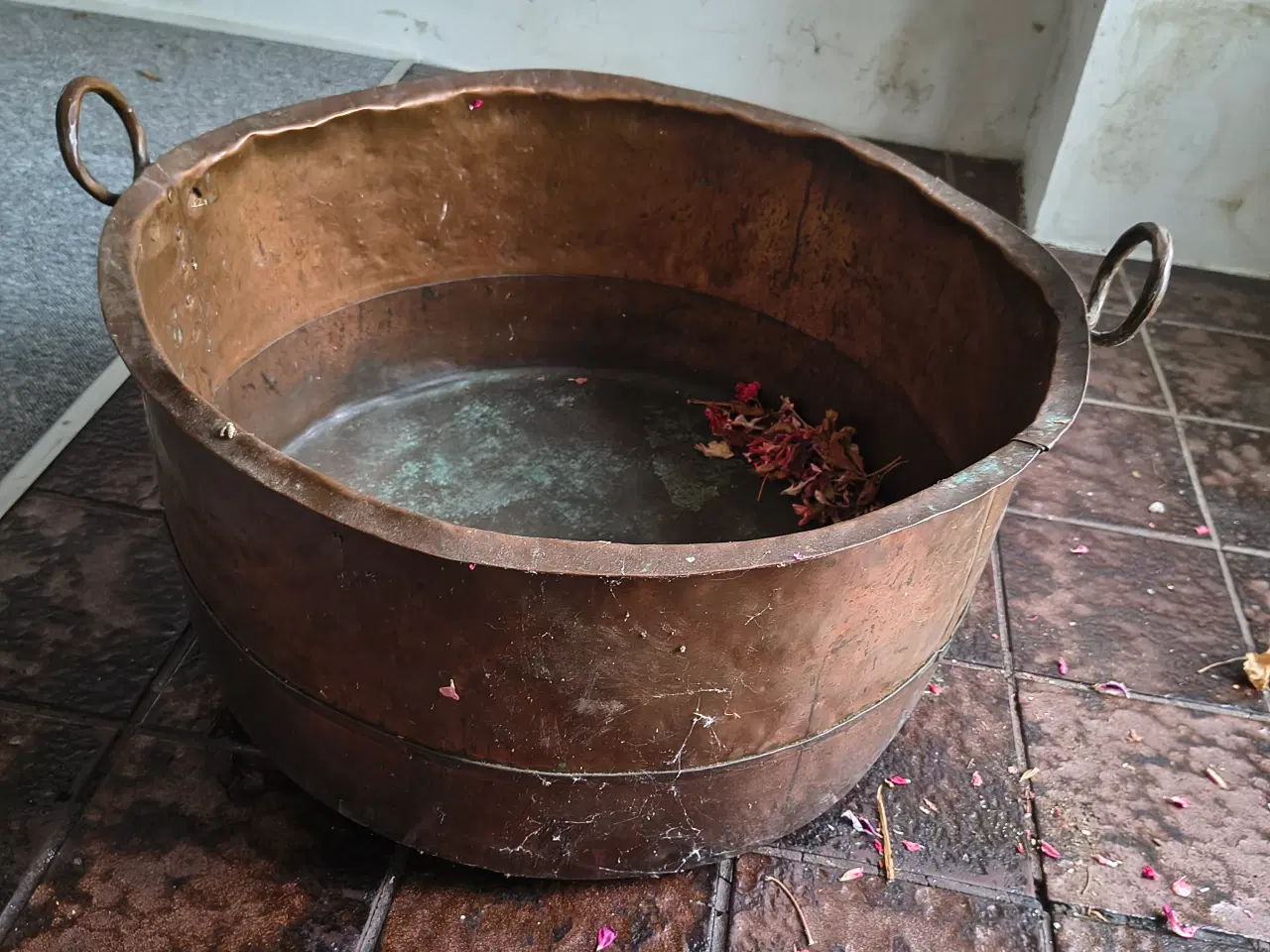 Billede 1 - Kobberbalje/gruekar