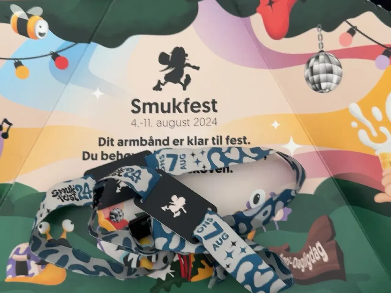 Billede 1 - Smukfest armbånd onsdag