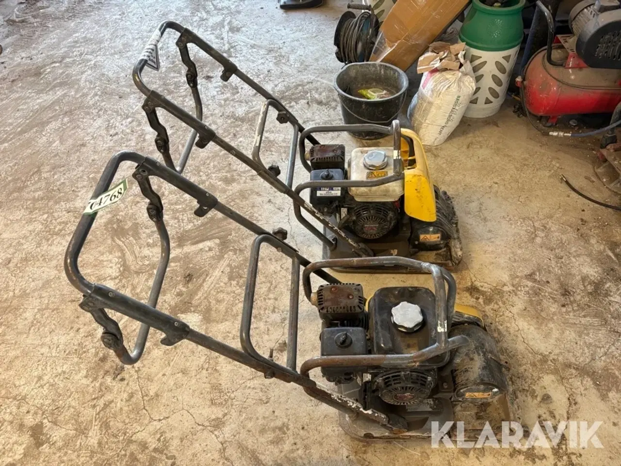 Billede 2 - Pladevibrator 2 styk Atlas Copco LF80