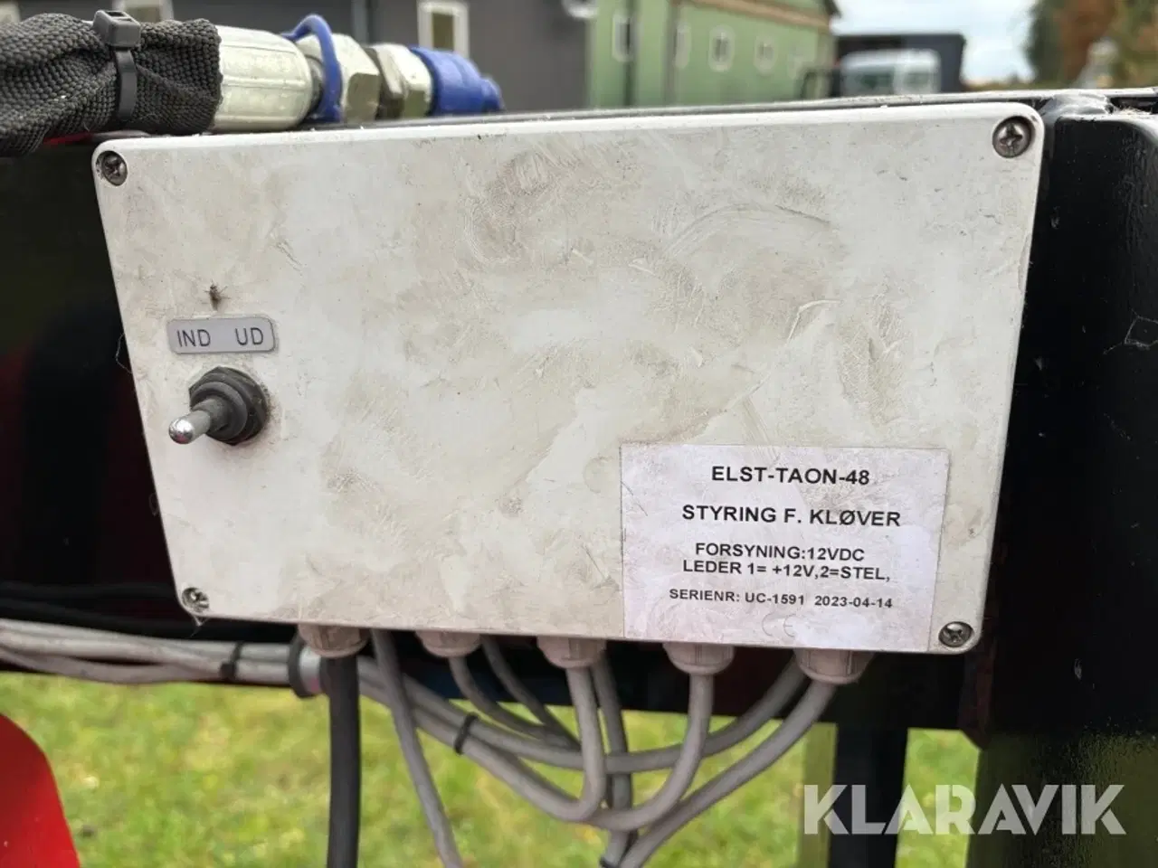 Billede 10 - Fjernstyret brændeflækker til minilæsser 30 tons