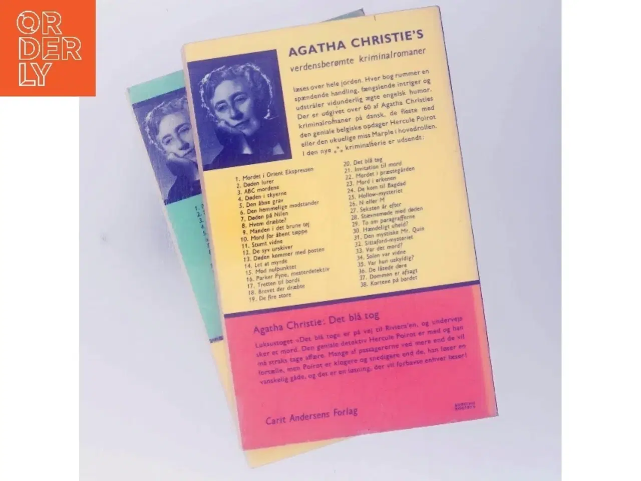 Billede 3 - De fire store af Agatha Christie (Bog)