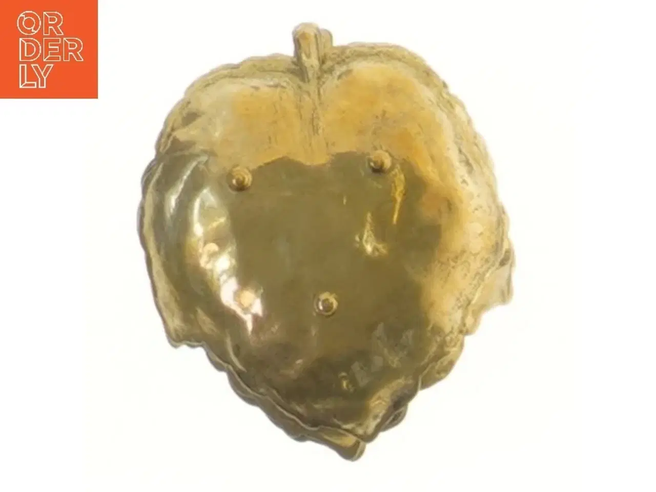 Billede 3 - Guldfarvede bladformede skåle, 8 styk (str. 8 styk, 8x6,5 cm)