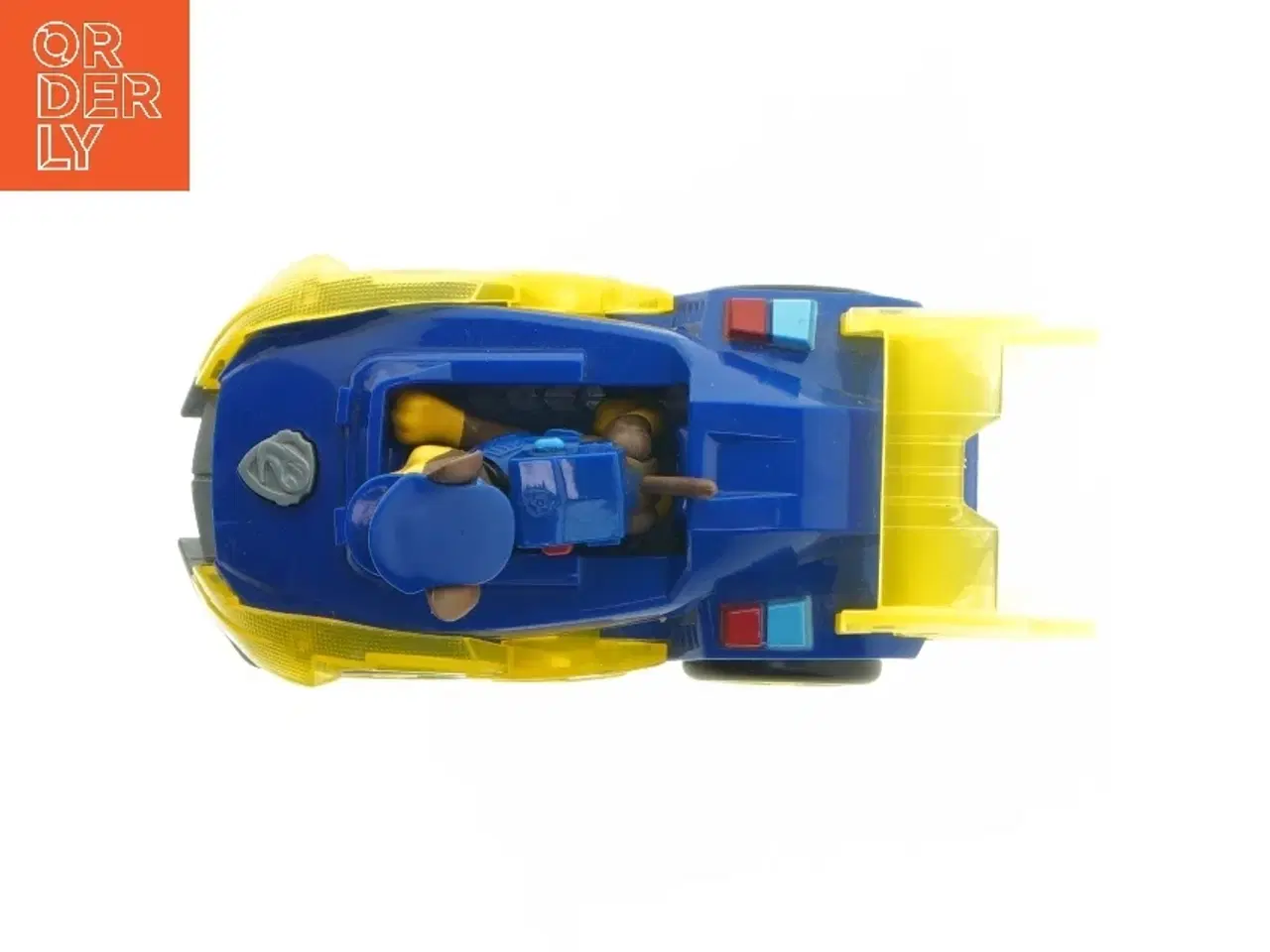 Billede 5 - Blå legetøjspolitibil med figur fra Paw Patrol (str. 10x18x8 cm)