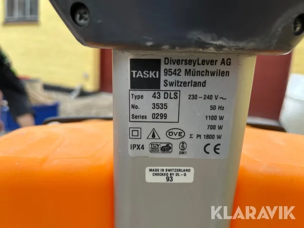 Billede 3 - Poleringsmaskine Taski 43 DLS