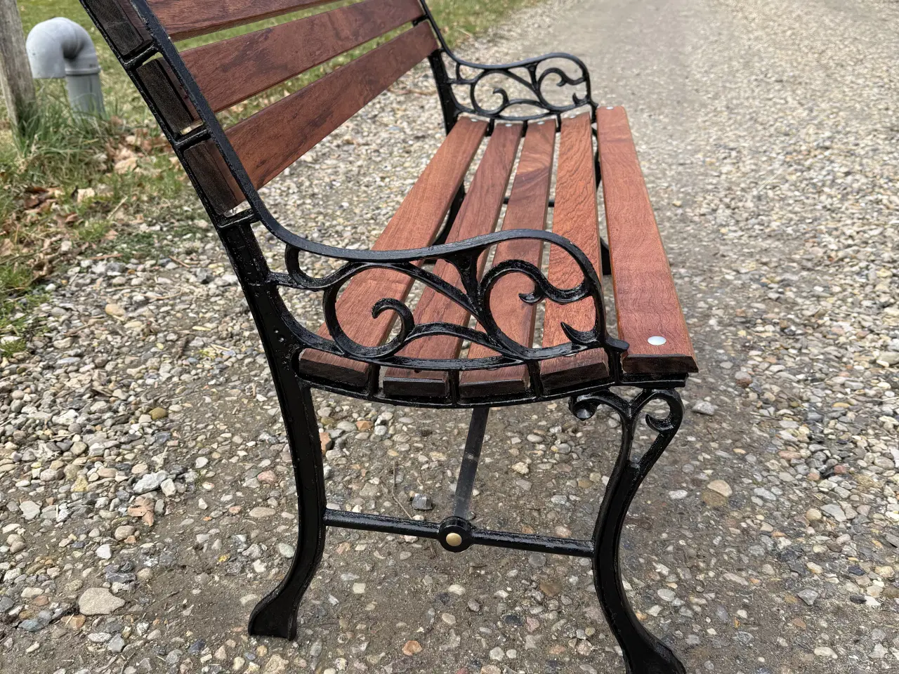 Billede 2 - Havebænk støbejerns bænk 
