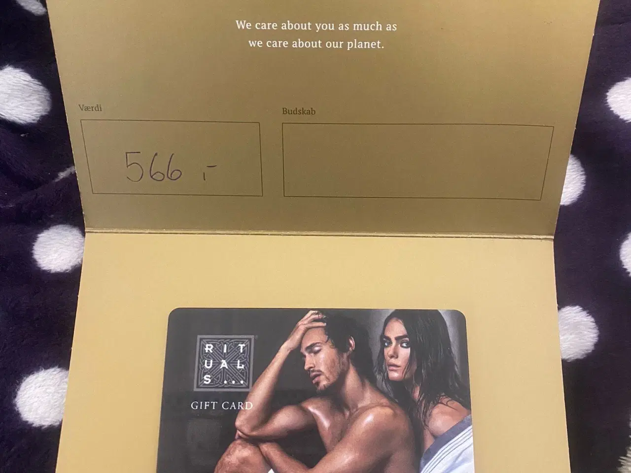 Billede 1 - Gavekort til rituals 566kr