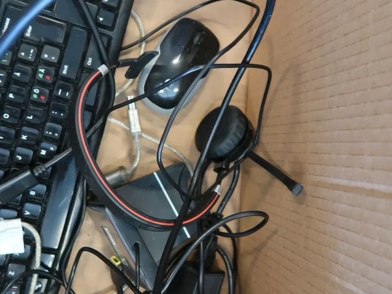 Billede 4 - Headset JABRA samt tastatur