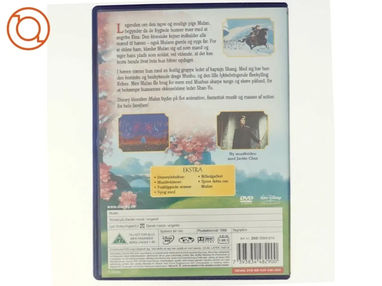 Billede 3 - Mulan fra Walt Disney