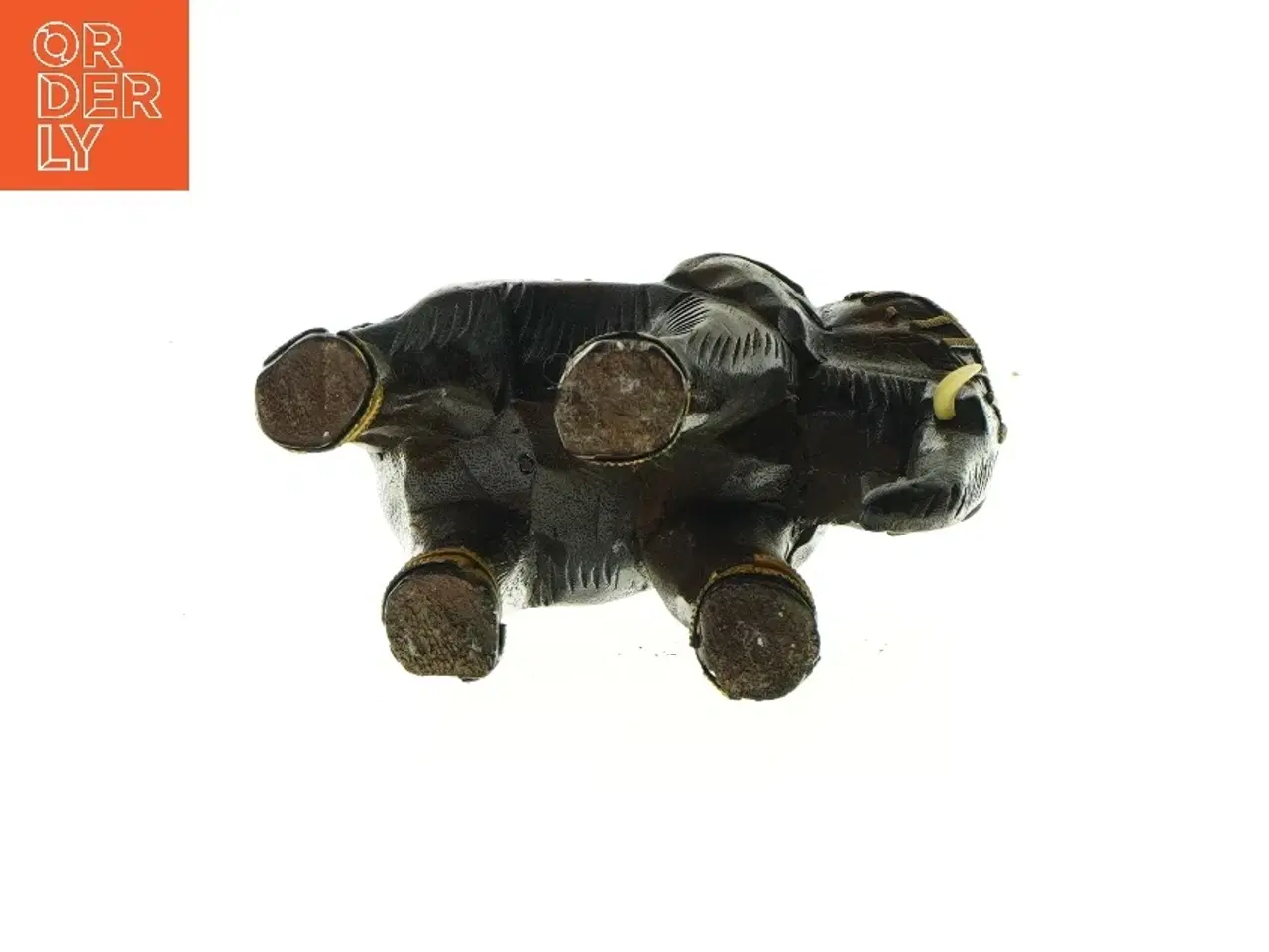 Billede 4 - Dekorativ elefantfigur(str. LBH:18x9x16,5cm)