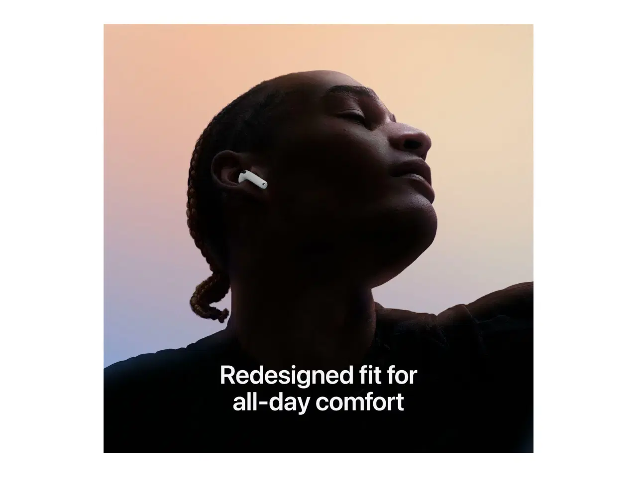 Billede 14 - Trådløse høretelefoner Apple AirPods 4 (2024) – hvid