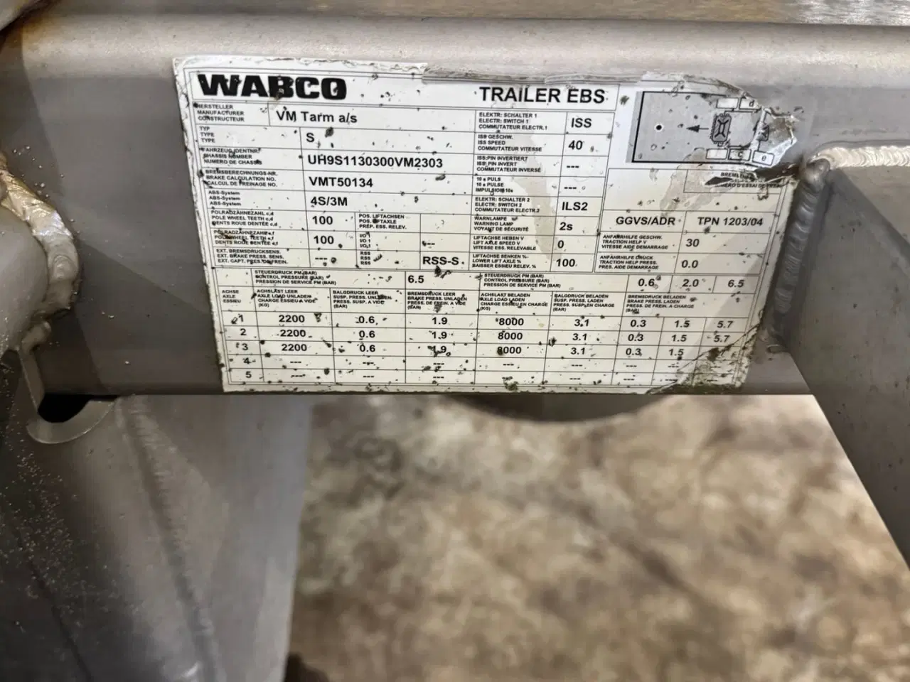 Billede 20 - VM Tarm Gylletrailer 3 akslet