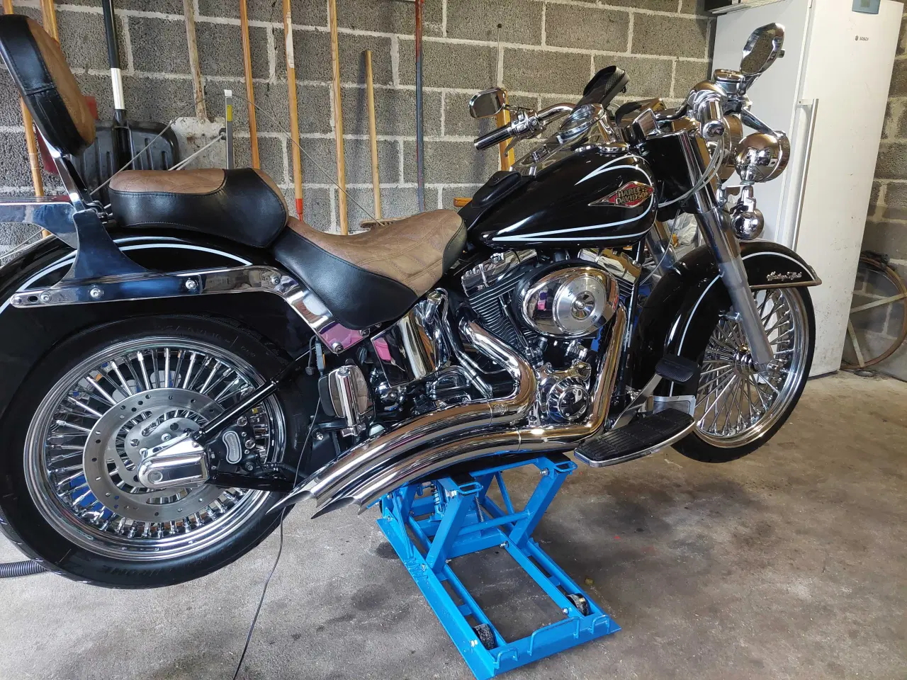 Billede 1 - Harley Davidson softail heritage sælges