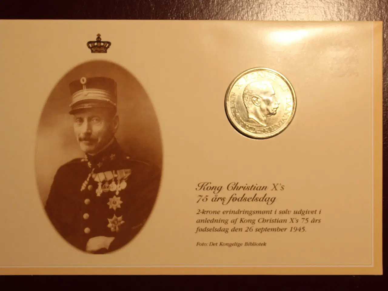 Billede 4 - 4 Møntbreve: Kong Christian X: 1923 -1945