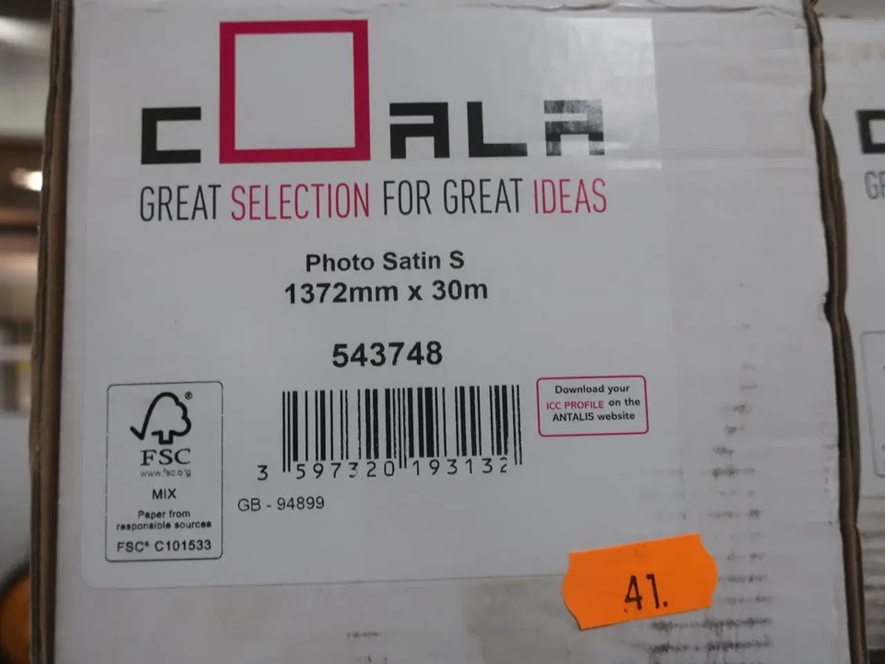 Billede 3 - 4 kasser Printer papir