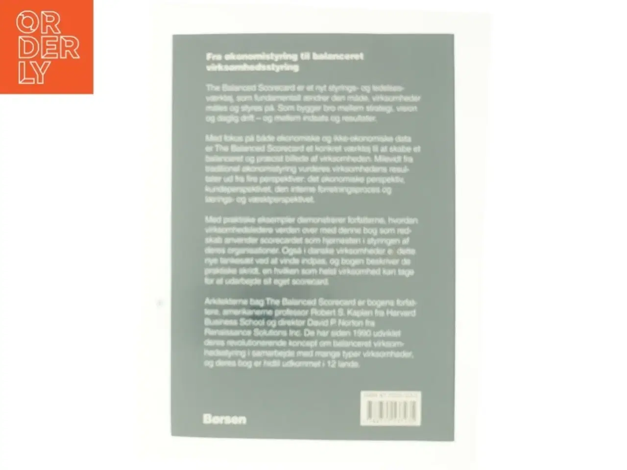 Billede 2 - The balanced scorecard af Robert S. Kaplan og David P. Norton (Bog)