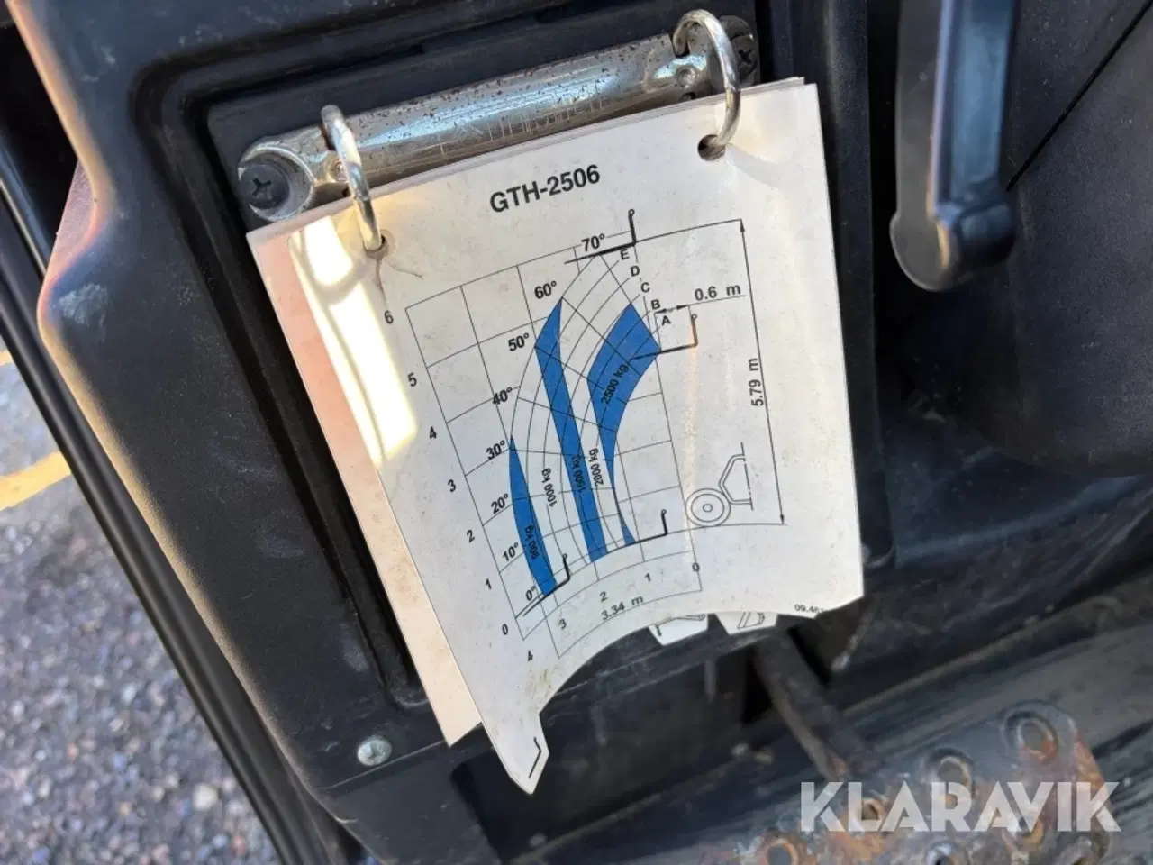 Billede 11 - Teleskoplæsser Genie GTH-2506 2500kg - med skovl og gafler