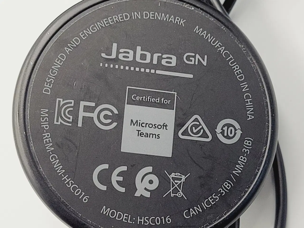 Billede 5 - ⭐️· 🎧 Sælger: Jabra Headset (Model HSC016)