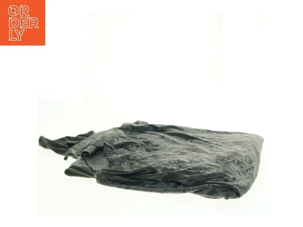 Billede 4 - Gråt velour stof (str. 160 x 176 cm)