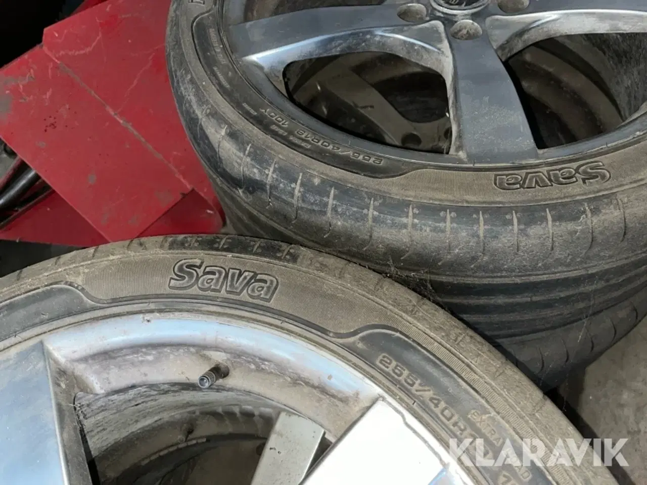 Billede 8 - Hjul Sava 255/40R19 med alufælge 4 styk