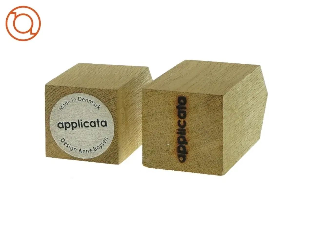 Billede 4 - Applicata træhuse (str. 7x7x16 og 7x7x13cm)