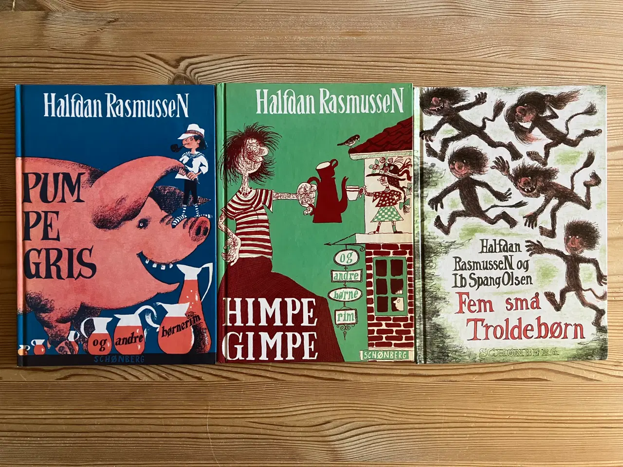 Billede 1 - Halfdan Rasmusen, Pumpegris, Himpegimpe m.fl.