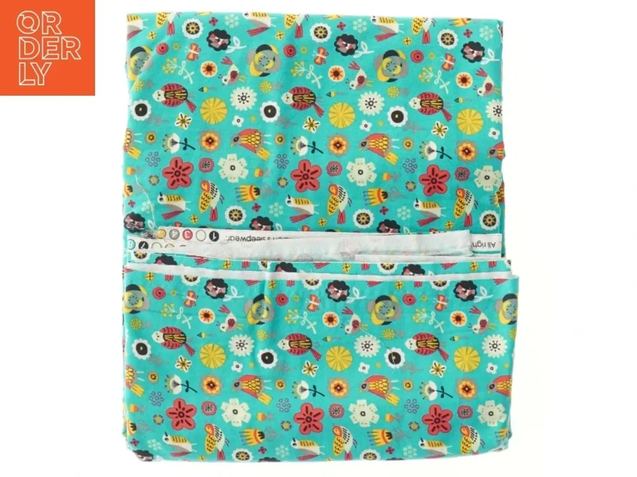 Billede 3 - Stof med blomstermønster (str. 106x252 cm)