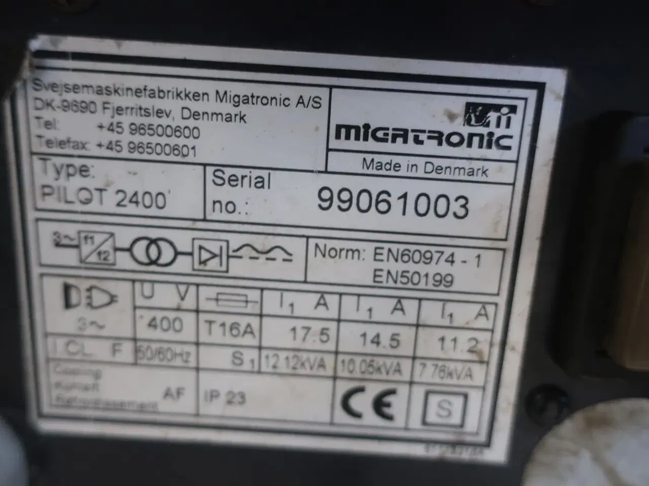 Billede 5 - Svejsemaskine MIGATRONIC pilot 2400