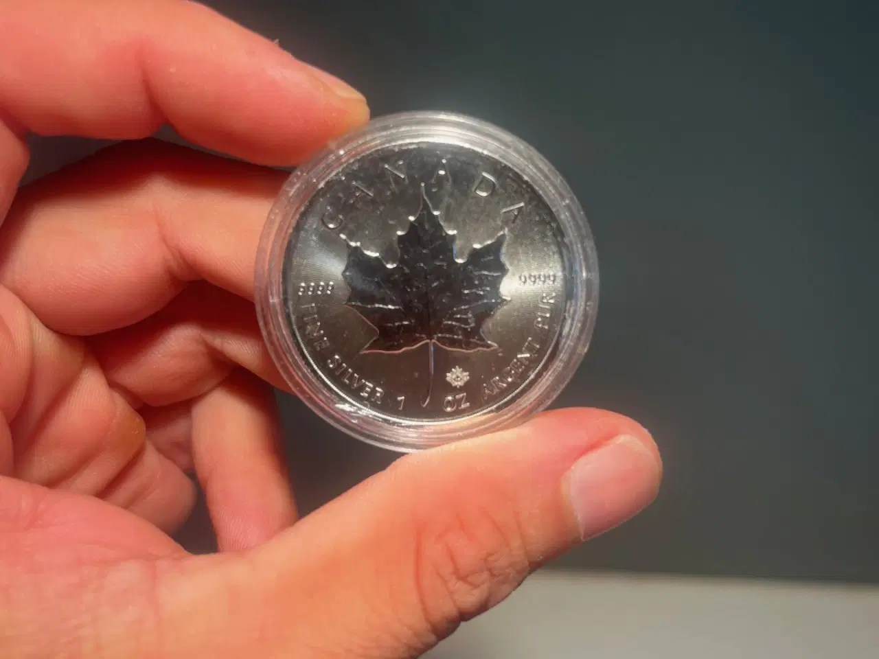 Billede 4 - Sølv mønt, Canada 5 dollar