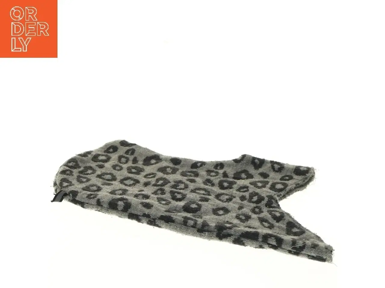 Billede 4 - Grå leopardmønstret elefanthue til børn (str. 110)