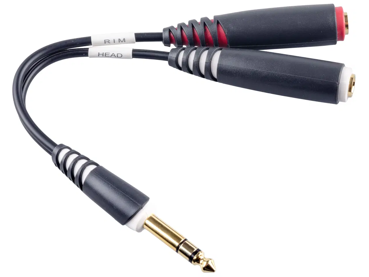 Billede 2 - 1 drum-tec E-Drum splitter 2 trigger Kabel 3m + 4m