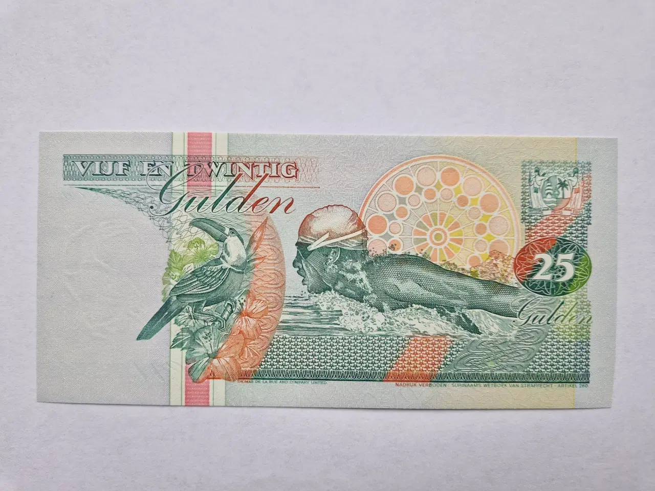 Billede 2 - 25 Gulden Suriname