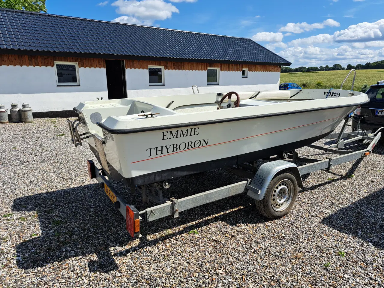 Billede 1 - Jolle og trailer