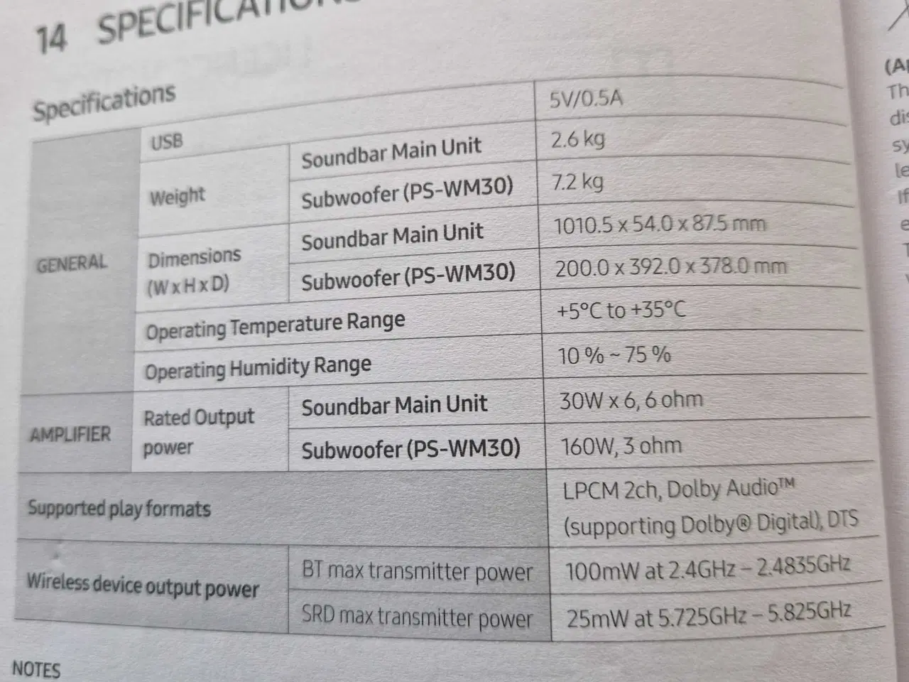 Billede 6 - Samsung soundbar og subwoofer