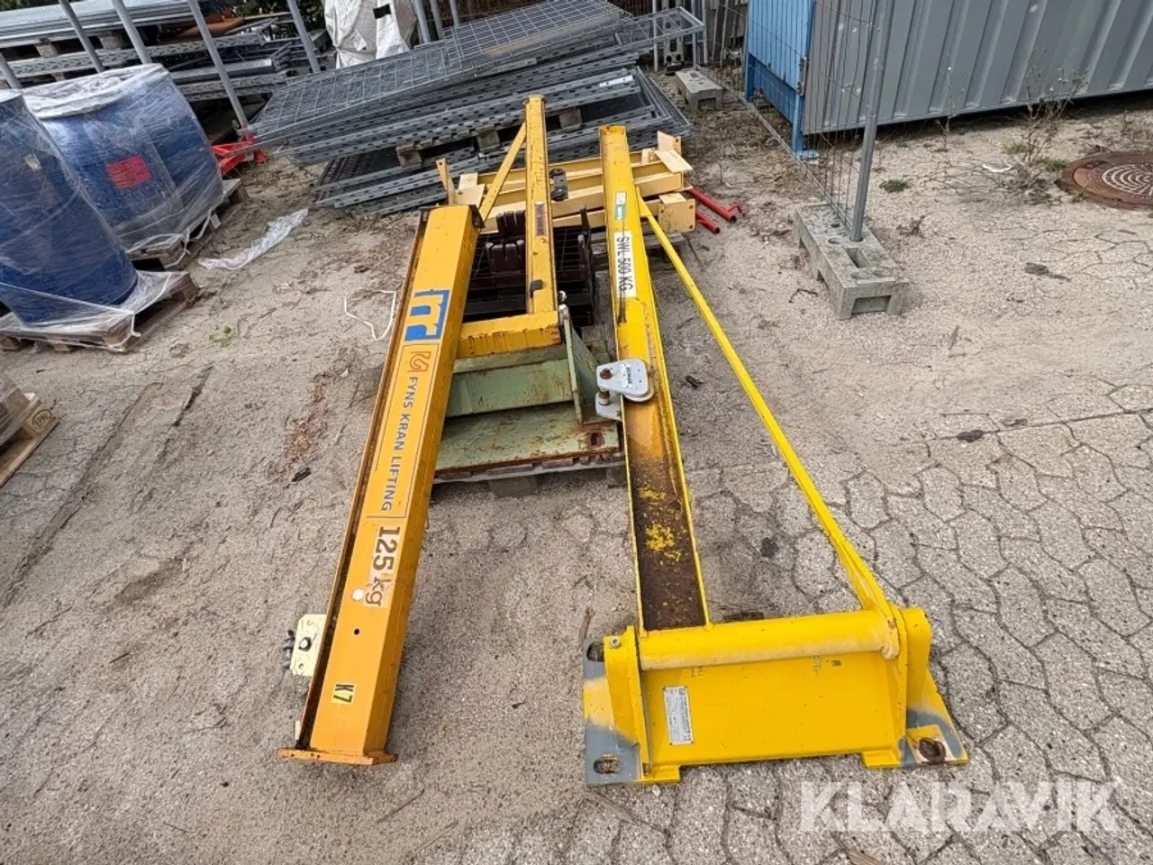 Billede 3 - Kranarme Demag 3 styk