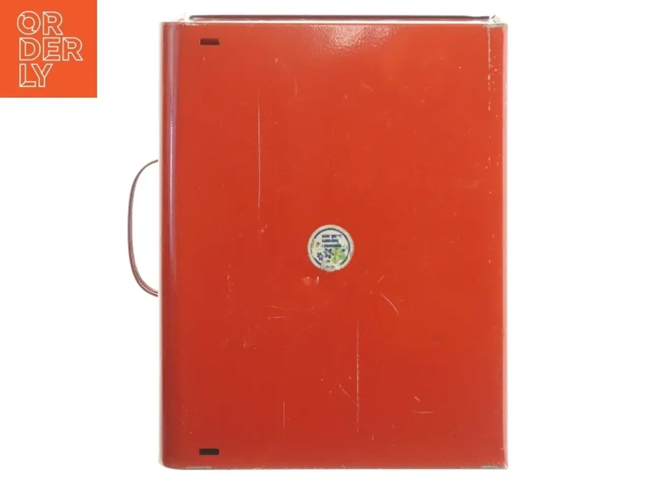 Billede 5 - Rød Metalkasse (str. 19 x 24 cm)