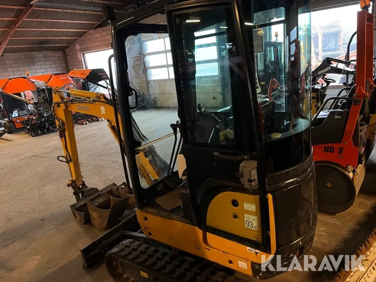 Billede 2 - Gravemaskine KATO HD19 vxt