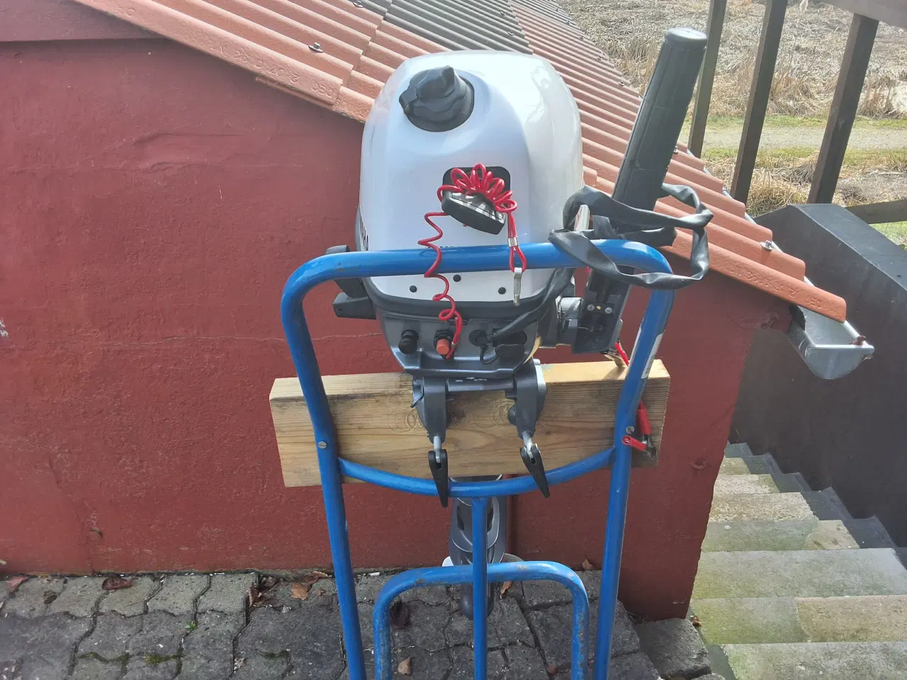 Billede 5 - Påhængsmotor Yamaha 6 HK m kort ben