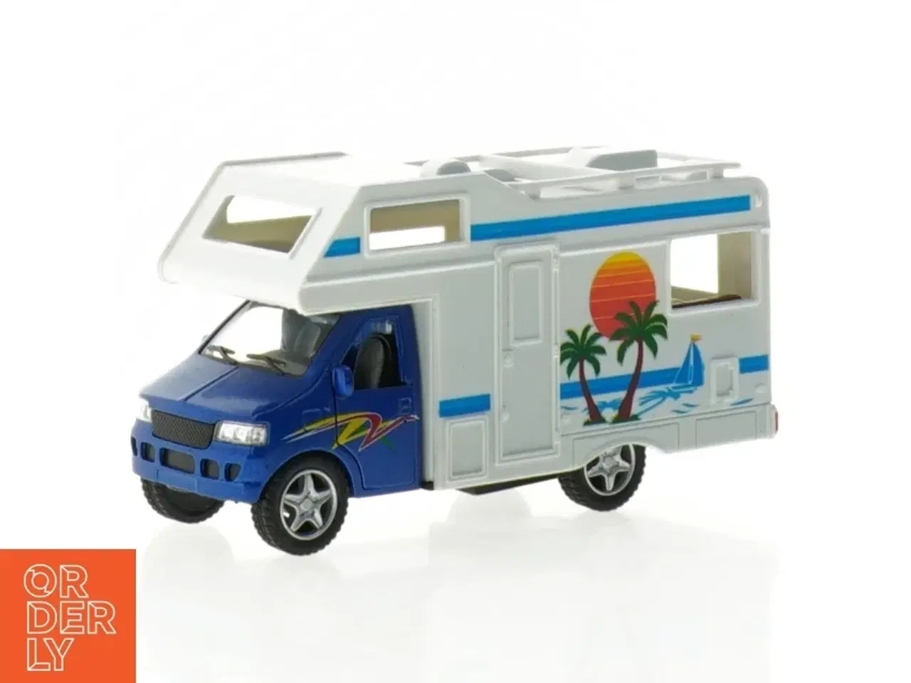 Billede 1 - Legetøjs autocamper (str. 13 x 7 x 5 cm)