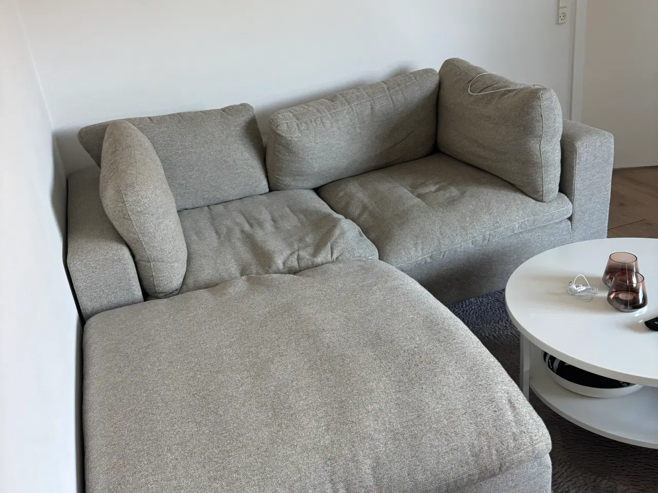 Billede 3 - Sofa med puf