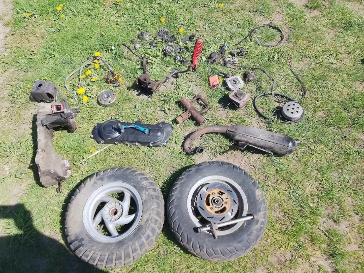 Billede 2 - Dele til gilera stalker sælges