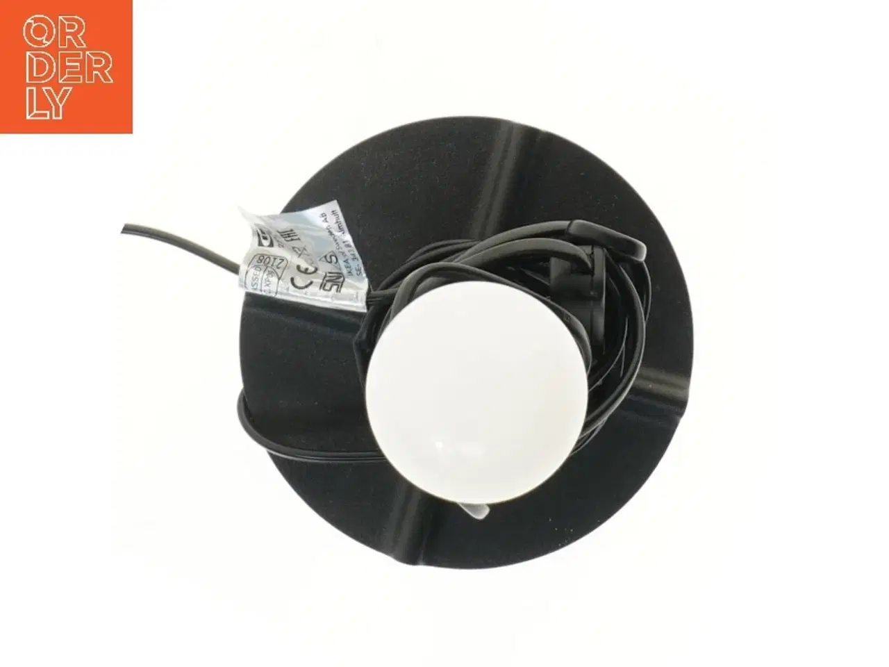 Billede 2 - Bordlampe med ledning (str. 20 cm)