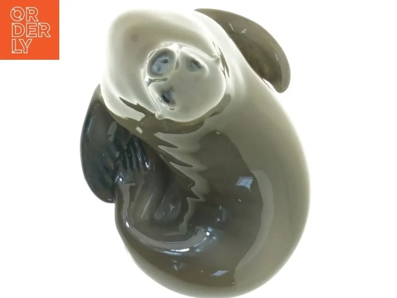 Billede 5 - Porcelæns søløve figur 1441 fra Royal Copenhagen (str. 12 x 10 cm)